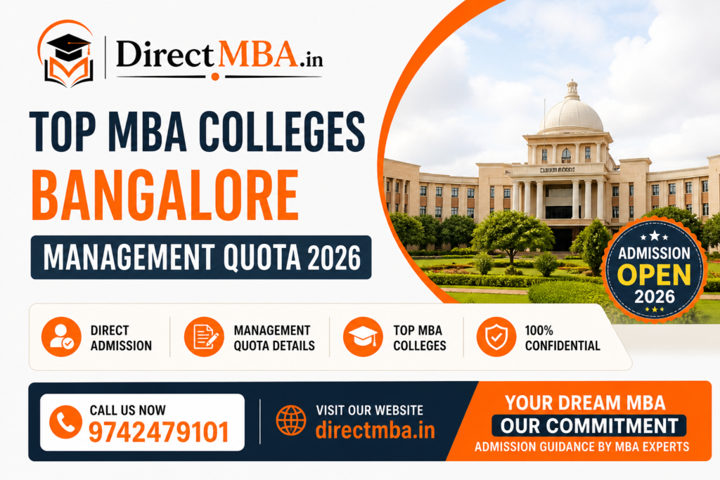 Top MBA Colleges Bangalore – Management Quota 2026