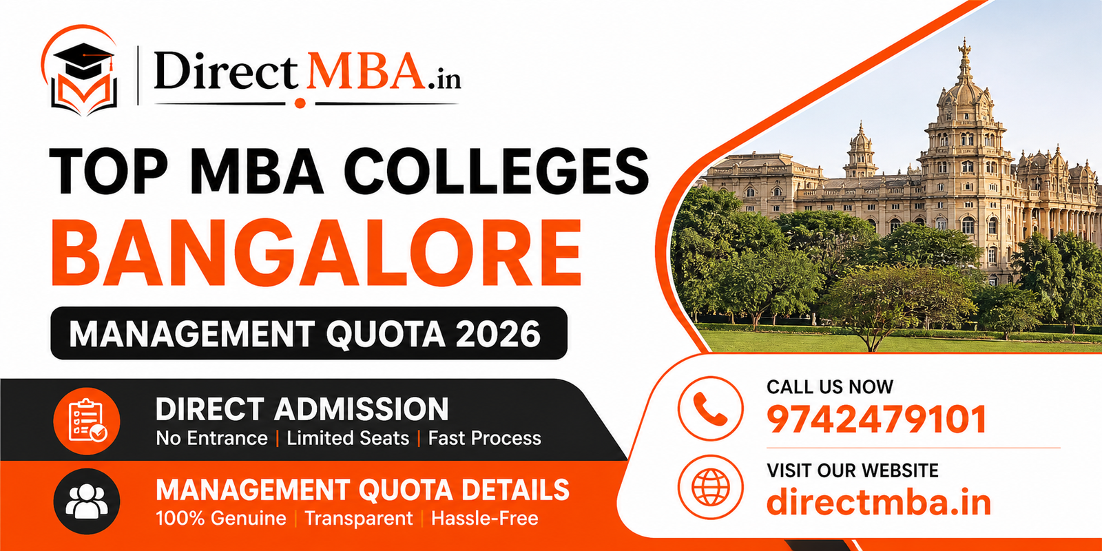 Direct Admission in MBA Management Quota